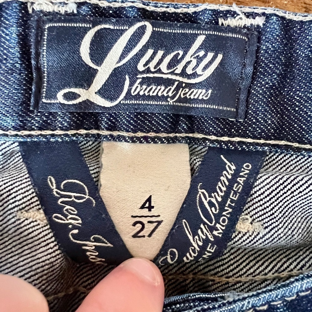 Lucky Brand Vintage Halsted Lola Skinny Jean - Size 4/27 - Picture 8 of 13